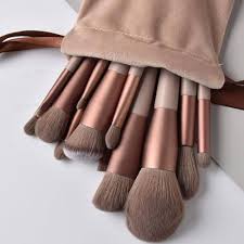 Kit de Pincéis para Maquiagem Profissional – 12 Peças
